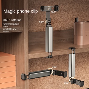 Cross-Biên Giới E02 Tương Thích 4-6.5 Inch Du Lịch Điện Thoại Di Động Khung Linh Hoạt Xoay Hỗ Trợ Khung Dính Pad Núi Xách Tay - Product Image 4