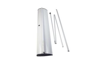 Fabrikdirekter Werbe-Roll-Up-Banner mit Breitem Sockel und Einziehbarem Aluminium-Werbeständer - Product Image 4