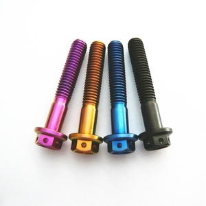 Bu Lông Mặt Bích M7 X <span class=keywords><strong>23</strong></span> M7 X 24 M8 X 32 Màu Đen Vàng Hồng Titan Anodized Gr Ti 5 12 Điểm - Product Image 3