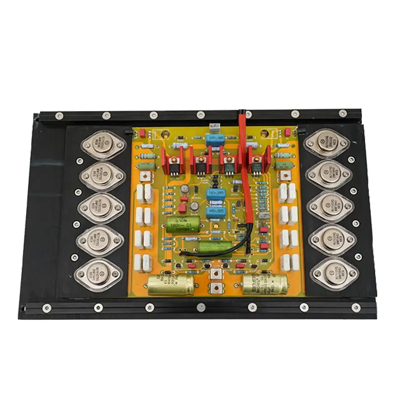 BRZHIFI Audio 2022 New Clone Mark ML-09 Classic Audiophile High Power Amplifier HIFI Home Theater Class AB Amp Stereo Amplifier
