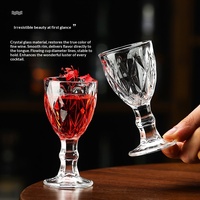 Kreative Geprägte Rotwein- und Whiskygläser Hochwertiges Restaurant-Set Retro-Kelche mit Hohem Fuß 301-400ml Fassungsvermögen Bedruckbar