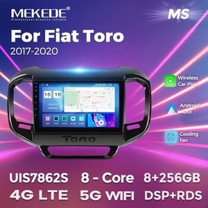 MEKEDE-Reproductor multimedia Android para coche, radio estéreo con Android, 8 núcleos, 128G 8 +, para FIAT Toro 2017 2018-2020, BT, estéreo, 360 - Product Image 2