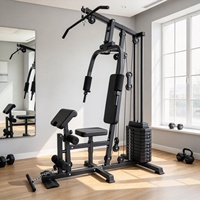 Équipement de musculation JONO Home Gym, machine multi-stations avec poids, entraînement complet du corps, station de fitness avec lat pulldown