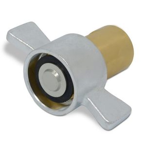 Raccord rapide hydraulique femelle Blince 1 pouce NPT à écrou à oreilles Wet-Line - Product Image 1
