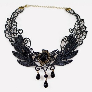 Collana Girocollo a Catena Vintage Gotica da Donna con Ciondolo a Farfalla Personalizzato Stile Punk Massiccio Materiale Principale Lega - Product Image 6