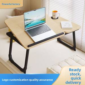 โต๊ะพับติดผนังสำหรับหอพัก ใช้เป็นโต๊ะทานข้าวและโต๊ะคอมพิวเตอร์ พร้อมท็อปปรับระดับได้ - โต๊ะทำงานนักเรียน/นักศึกษา - Product Image 2