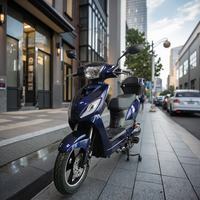 Lantu Ebike Bon marché Location de scooter électrique Eec Coc Pas besoin de licence Cyclomoteur électrique simple léger pour adulte avec pédale