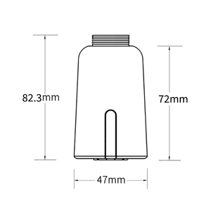 Aérateur d'eau rechargeable HY-297-1C pour robinet de cuisine <span class=keywords><strong>extractible</strong></span>, finition chromée, bec de robinet à capteur automatique - Product Image 2