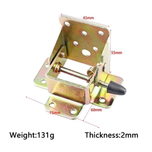 Charnière de pied de table pliante traditionnelle YOYOW à verrouillage automatique, durable et écologique, vente chaude, livraison directe - Product Image 3