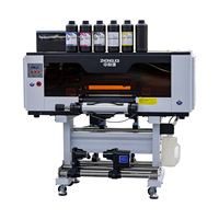 Nueva tecnología de diseño A3 UV Dtf impresora máquina Plotter impresión etiquetas adhesivas Material impresora