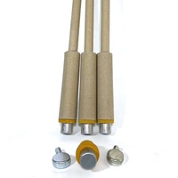 Analyseur d'immersion liquide pour acier fondu, échantillonneur d'acier fondu pour l'usine de fonderie