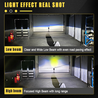 G-View Personnalisé 3.0inch LED Dual Light Lens Super Bright Spotlight Bi Led Projector Lights for Car Headlight H4 H7 Universal