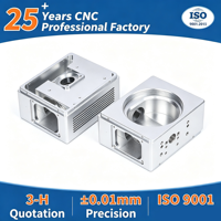 Boîtier de dissipation thermique en aluminium usiné CNC, coque de module laser multi-cavités sur mesure, usinage en petites séries, électro-érosion à fil, brochage