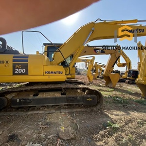 Excavatrice d'occasion KOMATSU PC200 de 20 tonnes efficace pour les travaux de construction et d'excavation lourds - Product Image 1