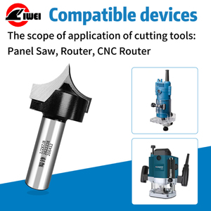 1/2 di precisione affilatissimo \ "1/4 \" a gambo appuntito taglierine per incisione utensili per la lavorazione del legno - Product Image 2