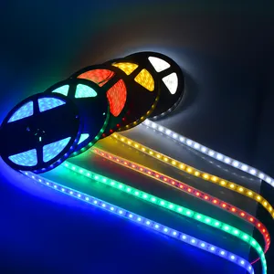 RGB LED רצועת אורות Waterproof IP67 5050 12V DC חיצוני LED גמיש קלטת למטבח חדר שינה גן מסדרונות מדרגות דקור