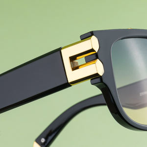 Lunettes de soleil tendance Partagas pour femmes, monture carrée <span class=keywords><strong>en</strong></span> PC, protection UV400, avec logo personnalisé, vente <span class=keywords><strong>en</strong></span> gros - Product Image 4