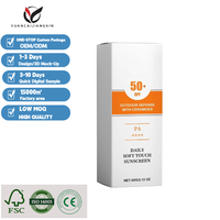 Cajas de Papel para Empaque de Productos de Cuidado de la Piel, Impresión de Logotipo Personalizado, Venta al Por Mayor, Fondo con Cierre Automático, Fácil de Usar para Pequeñas Empresas