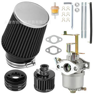 Kit de Filtro de Aire y Carburador Predator 79cc 3Hp para Reparación y Mejora de Motocicletas, Espuma Cónica Negra, Juego de 13 Piezas - Product Image 4