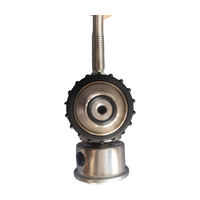 Adaptateur de station de remplissage de soupape DIN 4500psi/300bar avec tuyau antidéflagrant et jauge pour réservoir de plongée Airsoft cylindre HPA de plongée