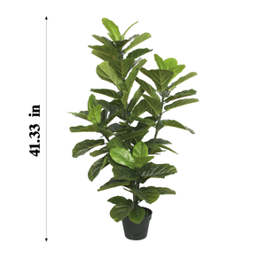 Tanaman Ficus Daun Biola Buatan Pabrik PZ-4-25, Tanaman Hias Palsu Mirip Asli dalam Pot - Product Image 3