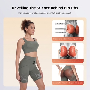 <span class=keywords><strong>Appareil</strong></span> de fitness portable EMS, stimulateur musculaire électrique, sous-vêtements <span class=keywords><strong>pour</strong></span> l'amélioration des fessiers, le contrôle du ventre et le remodelage de la silhouette - Product Image 5