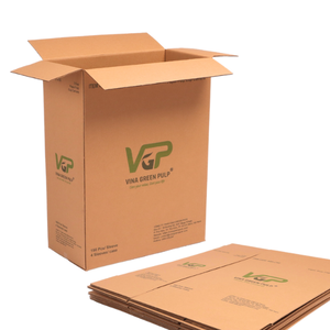 Cajas reciclables personalizadas de cartón de embalaje de servicio de alta calidad OEM de pared simple con logotipo logístico embalaje personalizado - Product Image 6