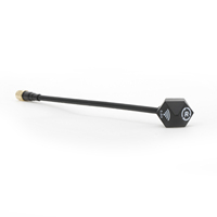 Antenne de transmission vidéo FPV 5,8 GHz, récepteur de simulation pour connecteur, polarisation circulaire, gain 3dBi, impédance 50 ohms, drone
