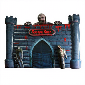 WINSUN Circuito de Obstáculos Inflable, Escape Room Inflable de Halloween, Juegos Inflables - Product Image 1