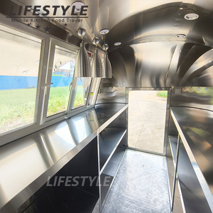 Nhà Máy Giá khoai tây chiên Hotdog giỏ hàng Trailer Cà Phê Bánh Pizza xe tải remorque thực phẩm xe tải Trailer đầy đủ trang bị nhà hàng - Product Image 6