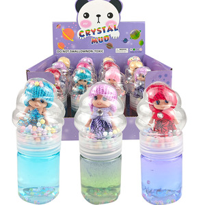 Wholesale New Design Two-Level Medium Ice Cream Bottle with Hat <b>Girl</b> <b>Dolls</b> Slime Kit - Product Image 1
