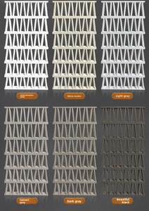 <span class=keywords><strong>Brique</strong></span> en pierre artificielle PU en forme de M, moderne, légère, imperméable, pour villa, mur intérieur/extérieur, <span class=keywords><strong>cloison</strong></span> double face - Product Image 5