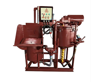Capacidad de salida de 1110L/min, bomba mezcladora de hormigón de doble cilindro, adecuada para sitios de construcción. La potencia de accionamiento de doble motor es de 7.5 KW - Product Image 1