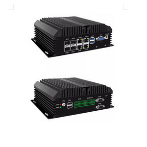 Bkhd OEM ODM Intel Atom c3758 8core onboard 4LAN 4sfp + không quạt giao diện điều khiển VGA Mini Máy chủ mềm Router Mini PC Phượng kết nối - Product Image 2