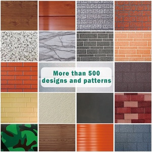 Materiali Edili in Metallo, <span class=keywords><strong>Pannelli</strong></span> Isolanti Effetto <span class=keywords><strong>Legno</strong></span>, <span class=keywords><strong>Pannelli</strong></span> Sandwich in Poliuretano, Pannello Sandwich PU - Product Image 6