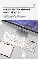 Blanc noir faible mécanique clavier de jeu souris ensemble personnalisé espagnol royaume-uni sans fil OEM 104 touches rvb rétro-éclairé ordinateur ergonomique
