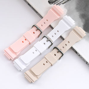 Bracelet de montre de remplacement pour <span class=keywords><strong>Casio</strong></span> Gma-s110/gma-s120/DW-5600/DW-6900/GW-<span class=keywords><strong>M5610</strong></span> 16mm Bracelet de montre - Product Image 1