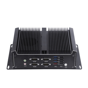 PC industriel embarqué DY12U Intel Core i5 double LAN 2.5G 6 ports série sans ventilateur large plage de température - Product Image 4