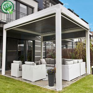 บานเกล็ดอลูมิเนียมกลางแจ้งซุ้มซุ้มซุ้ม - Product Image 6