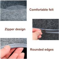 Fabricant créatif double étage beignets forme feutre tunnel chat lit pour jouer