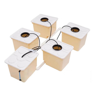Kit de culture sans terre <span class=keywords><strong>en</strong></span> seau hollandais <span class=keywords><strong>en</strong></span> plastique aéroponique 6 pièces pour la culture de tomates et de fraises sur balcon - Product Image 2