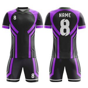 Maillot de football le plus vendu, 100 % polyester, uniforme de football en vente, conception de logo personnalisée, ensembles d'uniformes de football - Product Image 6