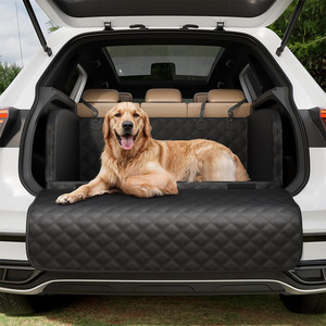 Tapis de coffre de <span class=keywords><strong>voiture</strong></span> Oxford solide pour chiens, imperméable et résistant aux rayures, <span class=keywords><strong>protection</strong></span> pour animaux de compagnie dans le véhicule |   Best-seller transfrontalier - Product Image 2