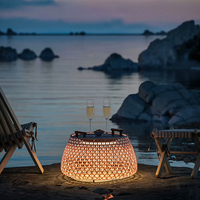 Éclairage paysager solaire LED rechargeable moderne étanche IP65 lampadaire pour cour extérieure terrasse jardin petit jardin