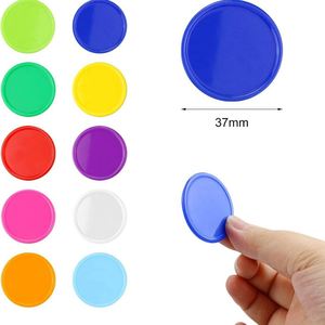 Jetons en plastique vierges personnalisés de haute qualité, écologiques, avec logo imprimé, pour la vente en gros - Product Image 2
