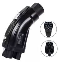 Adaptateur de charge rapide 250A 1000V CCS2 vers GBT DC Connecteurs EV pour station de charge EV Adaptateur IP54 pour véhicule électrique chinois