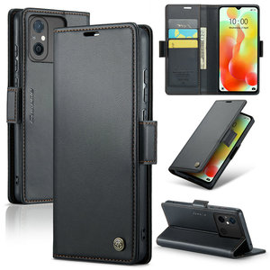 CaseMe-Portefeuille RFID vintage pour Redmi 13C 12 C 11A Note 13 Pro 4G, étui magnétique pour cartes de crédit, étui à rabat pour Redmi 13C - Product Image 1