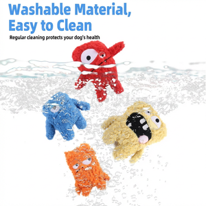 Nouveauté 2026 : <span class=keywords><strong>Jouet</strong></span> pour chien en peluche monstre amusant, interactif et couineur, pour mâcheurs agressifs, durable, doux, animal en peluche pour l'intérieur - Product Image 3