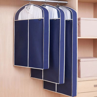 Housse de vêtement en tissu non tissé blanc de haute qualité, anti-poussière, pour vêtements suspendus