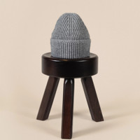 Bonnet en tricot doux et tendance en mélange de cachemire 100% 5 jauges pour hommes